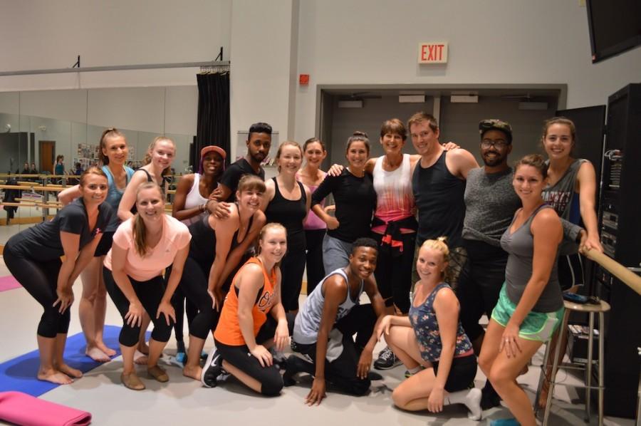 AACC 2014 Dance Companys 1st rehearsal.