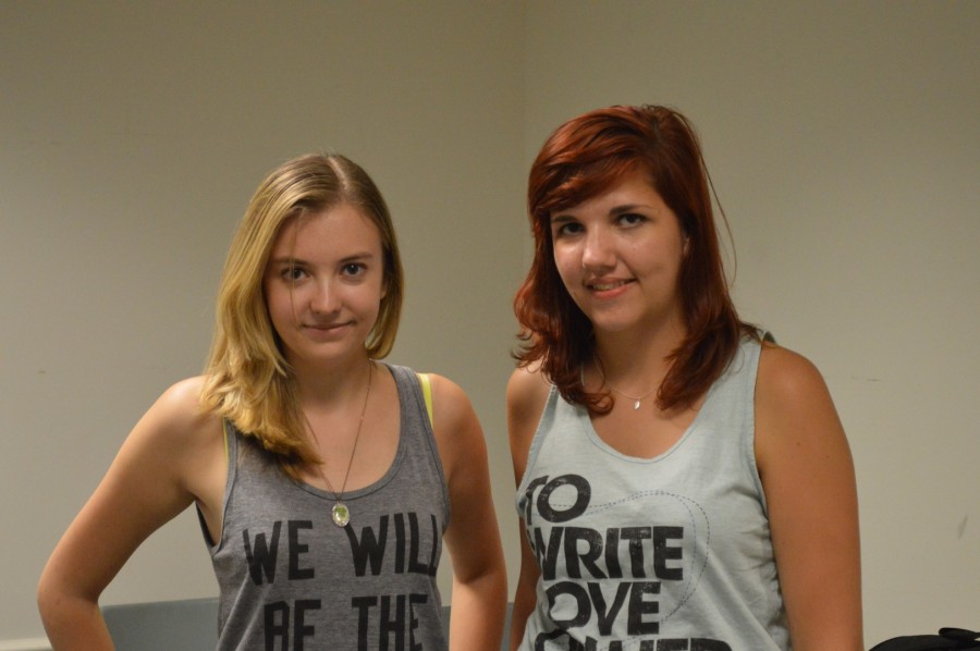 Co-Presidents of TWLOHA Erin Butcher and Victoria Burgamy 