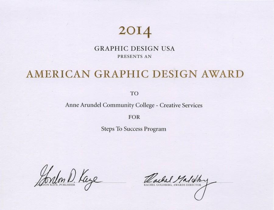 AACC Wins American Graphic Design Awards