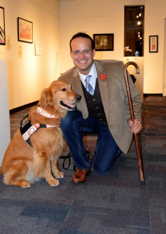 Former Captian Luis Carlos Montalvan and his beloved service dog, Tuesday