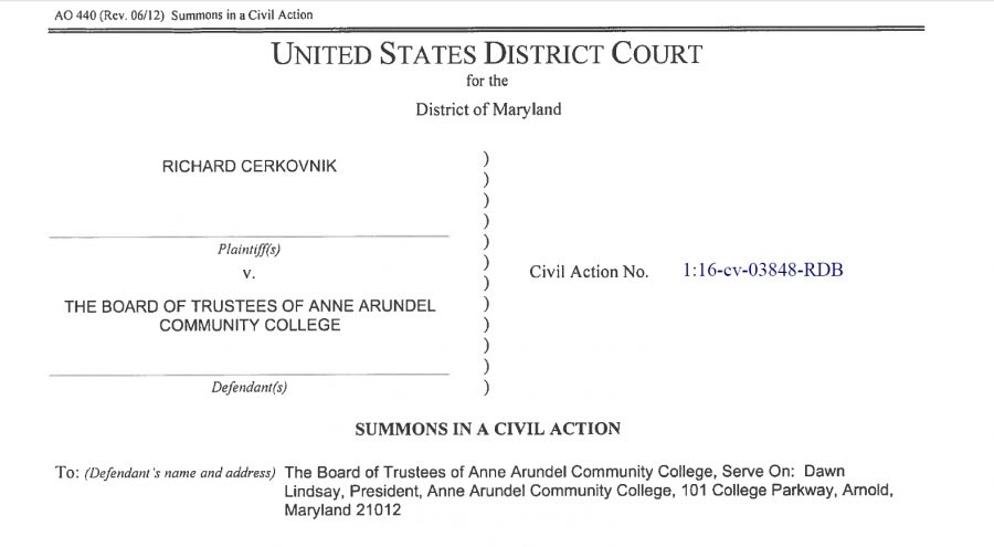 The+AACC+Board+of+Trustees+faces+a+suit+of+gender+discrimination.