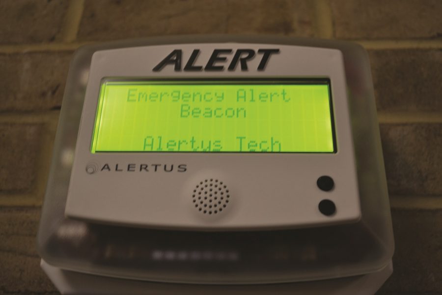 Alarm system rings on campus