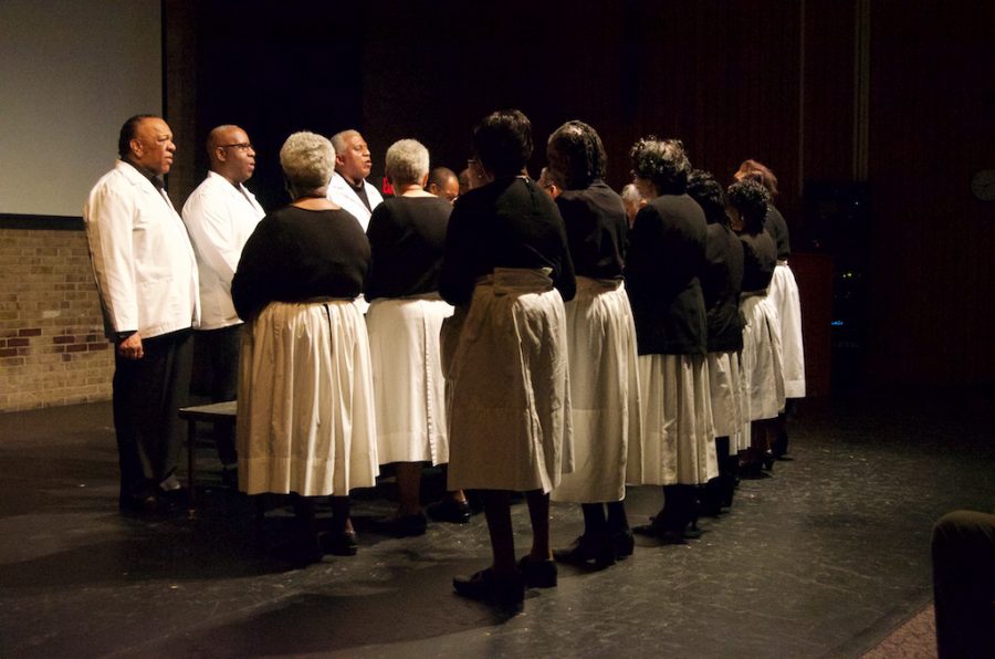 The Singing and Praying Band comes to AACC to sing and teach its old traditions.