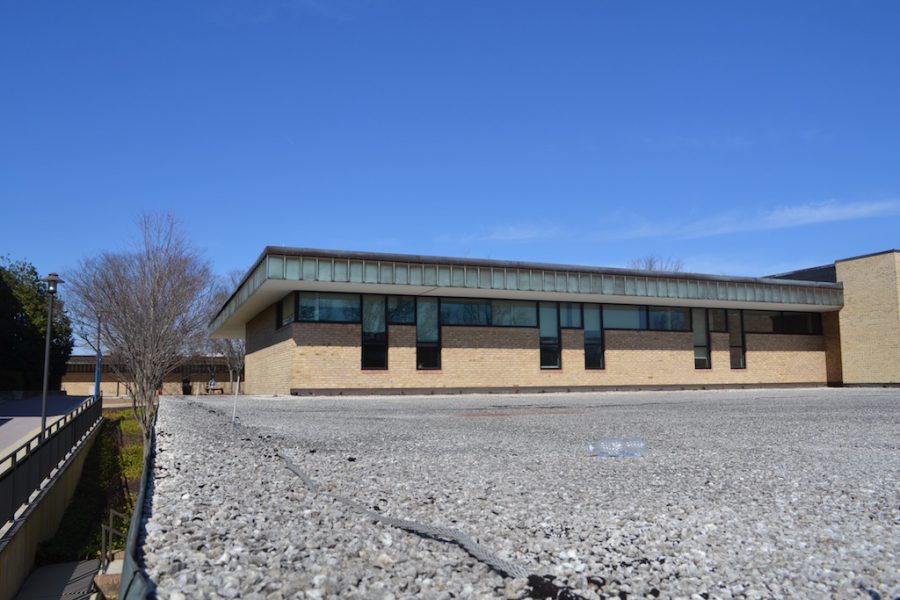 The Humanities building will recieve a new roof over the Summer 2017 semester.