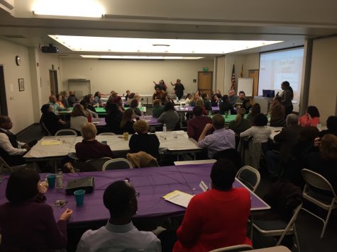 Soul food lunch sparks discussion