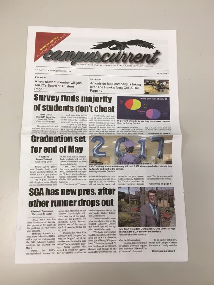Campus Current publishes first 20-page paper
