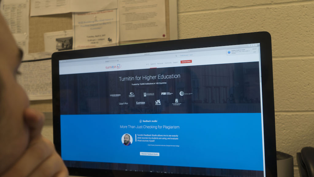 Turnitin+is+a+website+that+allows+students+and+professors+to+turn+in+a+paper+to+see+if+it+is+plagiarized.