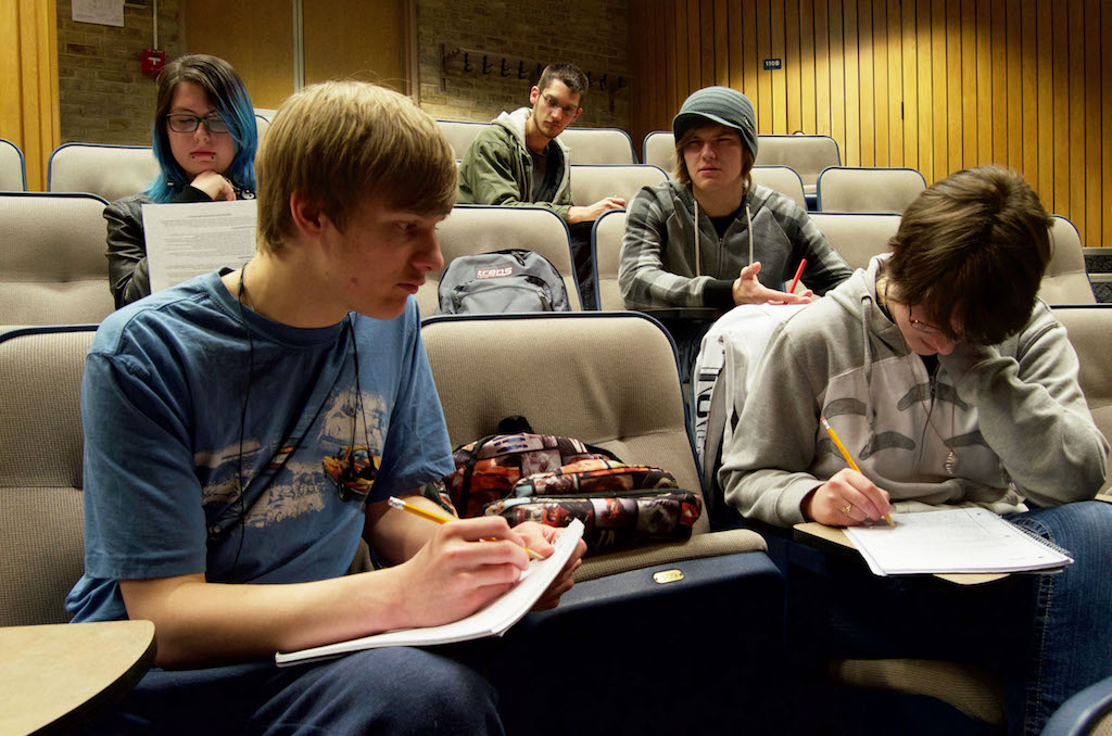 Students use various ways to cheat, such as writing on skin, copying tests and storing answers on Apple watches.