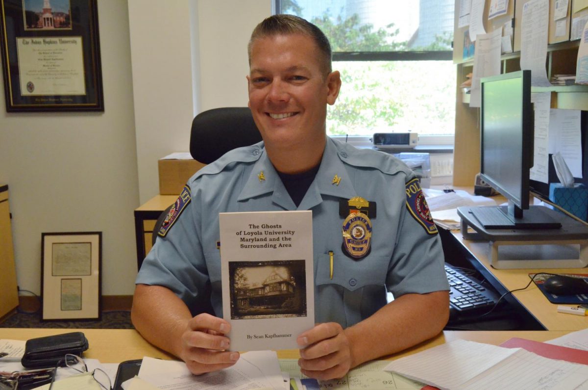 Police Chief Sean Kapfhammer enjoys writing about the paranormal.