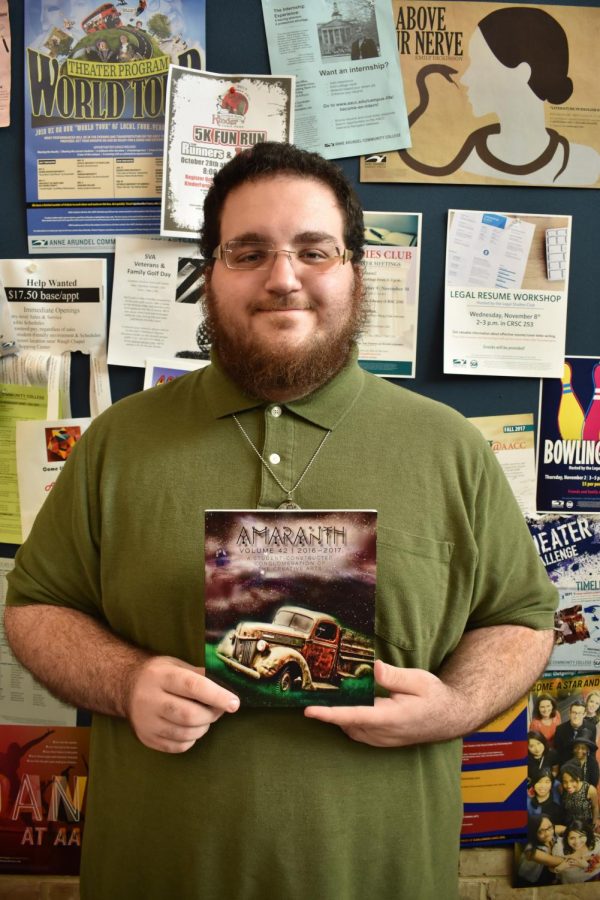 Amaranth’s former Editor-in-Chief Jonas Pallaro-Sonneborn and his team won a first-place award  from the Community College Humanities Association. 