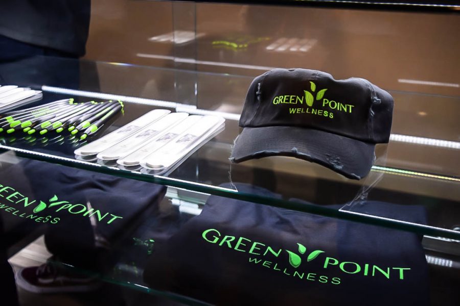 Anne Arundel County's new medical cannabis dispensary, Green Point Wellness, is run by an AACC alumnus. It sells hats, pens and T-shirts, as well as medical cannabis.