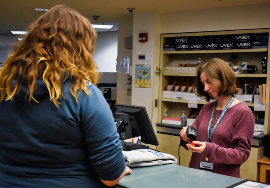 Lorena Umberger, an eighth visual arts student and part-time bookstore worker, will get paid leave.