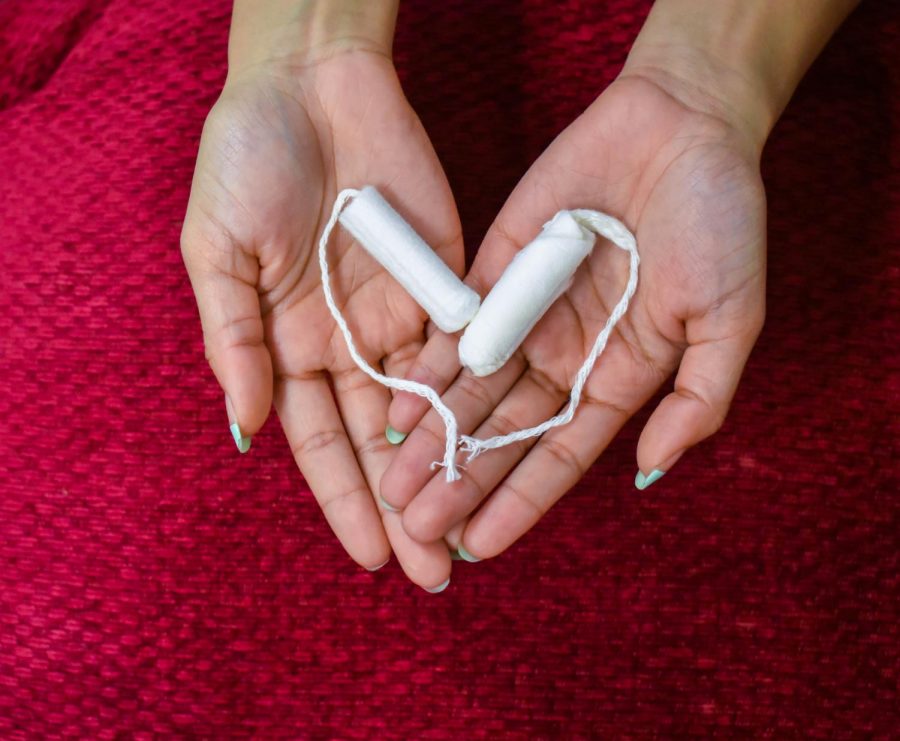 Women across college campuses say tampons and menstrual products should be free.
