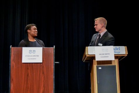 Candidates for student president run for office