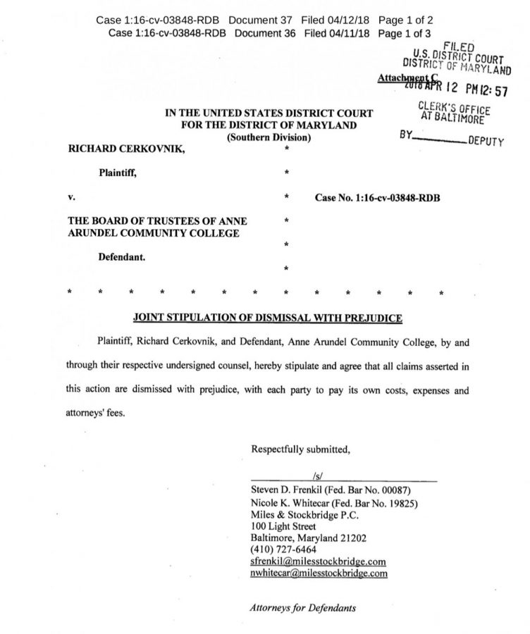 A+judge+in+April+dismissed+the+lawsuit+between+AACC+and+a+former+administrator+because+the+parties.