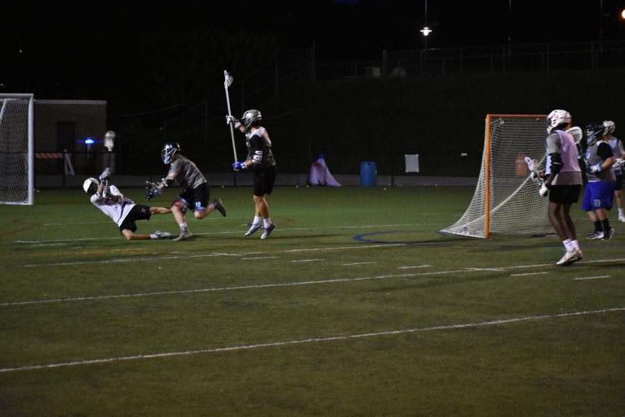 AACC’s Men’s Lacrosse, a spring sport, practices during the Fall Ball season. 
