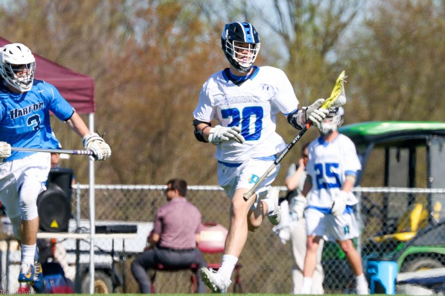 Second-year AACC Men’s Lacrosse player Nick Karnes earns All-American honors from the National Junior College Athletic Association for his play last season.
