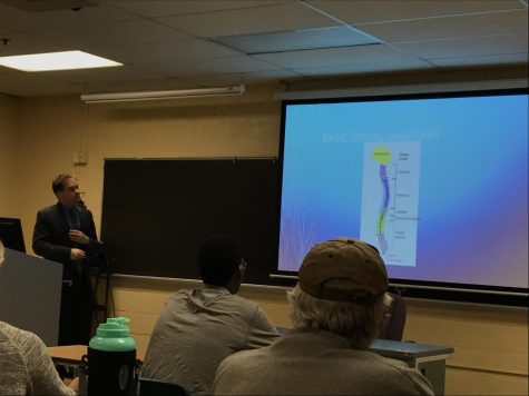 Health and Wellness Club hosts informational speech on neck injuries