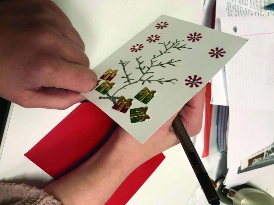 Making cards is a low-cost and easy gift idea.