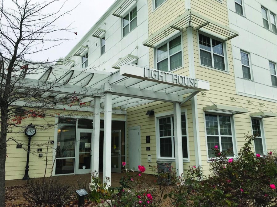 A professor of Spanish took her students to serve food at the Light House shelter in November.