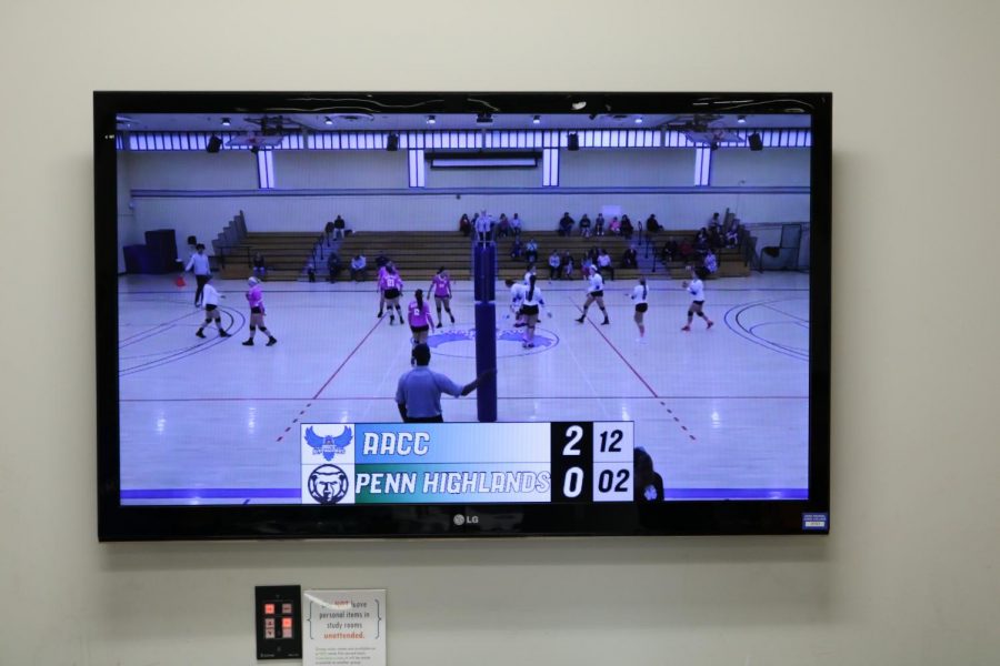 Volleyball is one of the sports AACC Athletics streams on its YouTube channel.