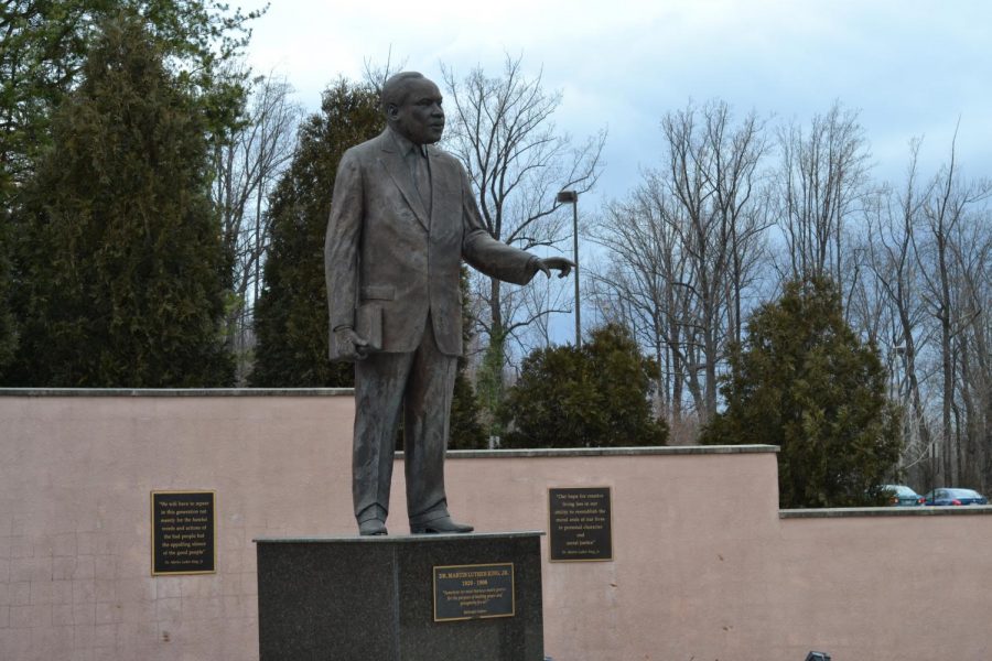 A redesign of the Martin Luther King Memorial on West Campus will begin in the spring.