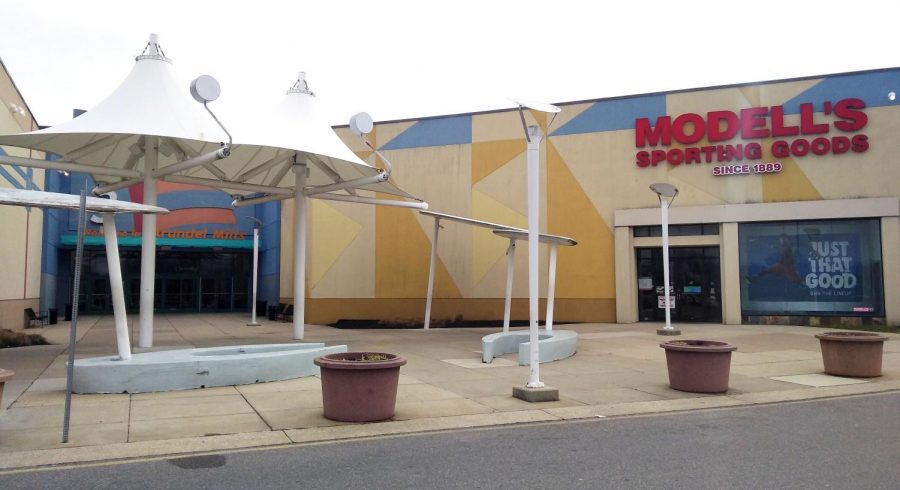 A shooting at Arundel Mills Mall on Saturday occurred at this entrance.