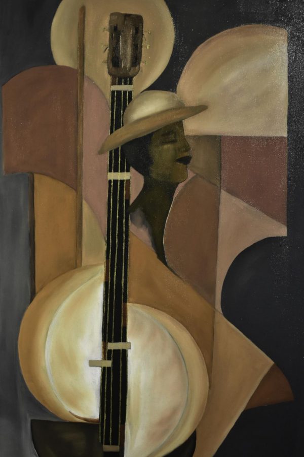 In the Pascal Gallery, students can observe art to celebrate Black History Month during February.