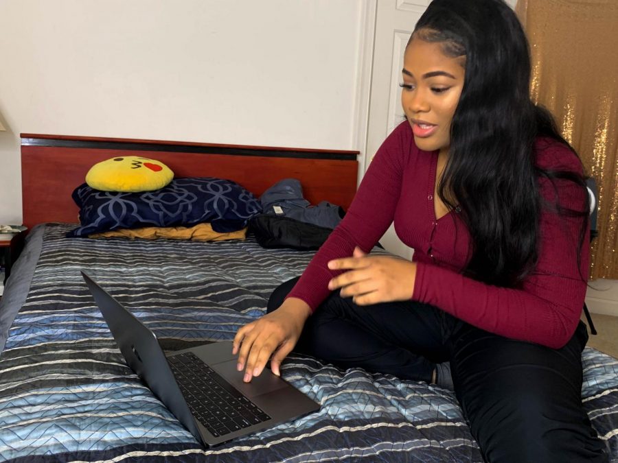 Second-year communications student Genesis Hayes has built an online brand with more than 9,000 Instagram followers.