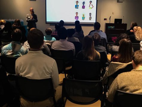Awards and speaker kick of Math Awareness Month