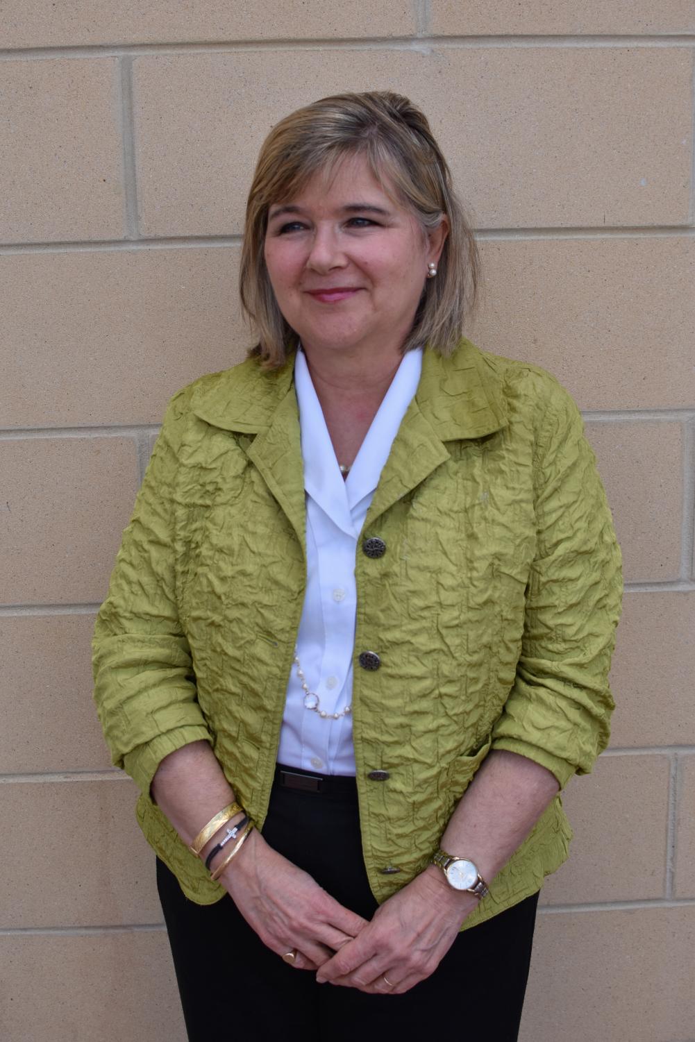 Karen Cook, the Dean of School and Business and Law