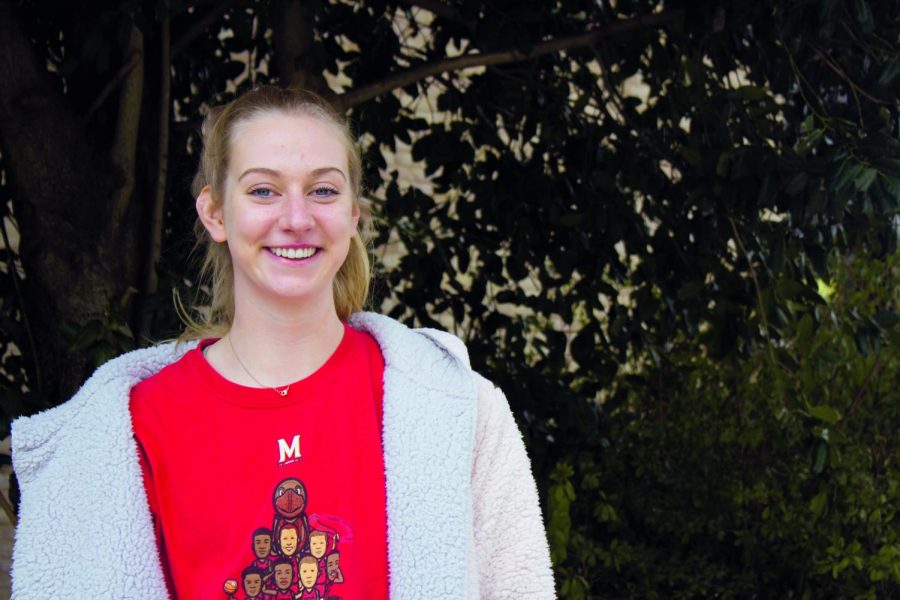 Sarah Healy, a first-year Women’s Basketball and Lacrosse player and transfer studies student, is part of the Student-Athlete Advisory Council. 