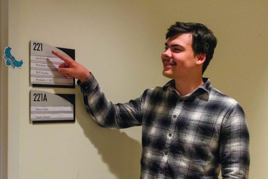 Second-year creative writing student Mitchell Santos will be the new SGA president next fall.