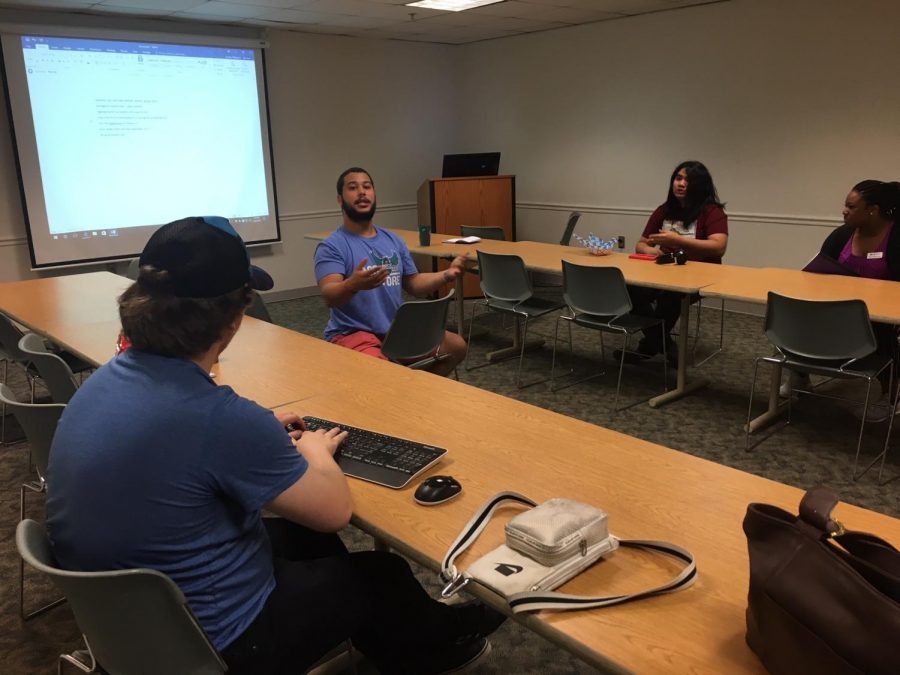 AACCs Student Government Association and Campus Activities Board met on Aug. 26 to begin planning for the fall semester. 