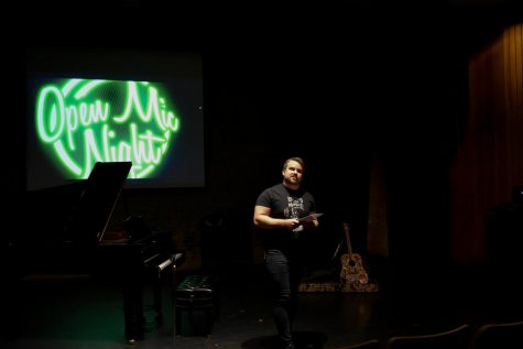 Students perform at AACC open mic