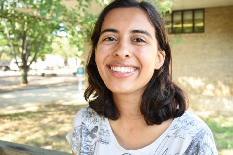 Campus Current Editor-in-Chief Amber Nathan says she enjoys the holiday season.