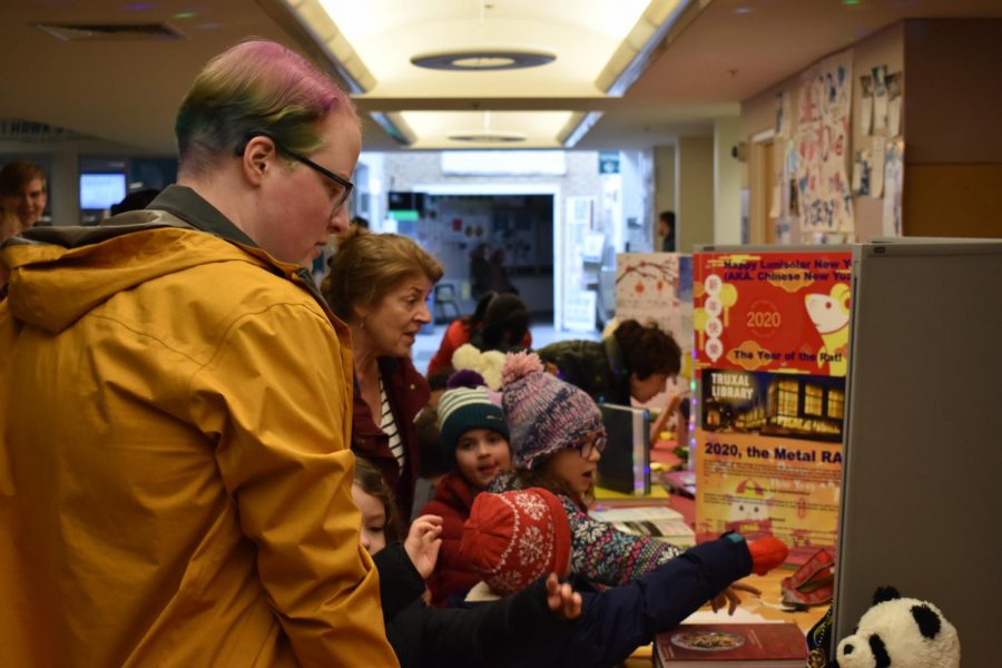 Students learn how other cultures celebrate the new year at Lunar New Year.