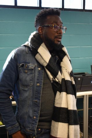 Thomas said he left the college to work on his dissertation.