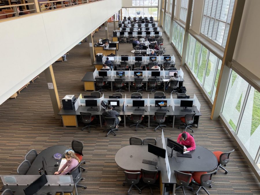 The Truxal Library is among the student services that will be made available starting April 2.