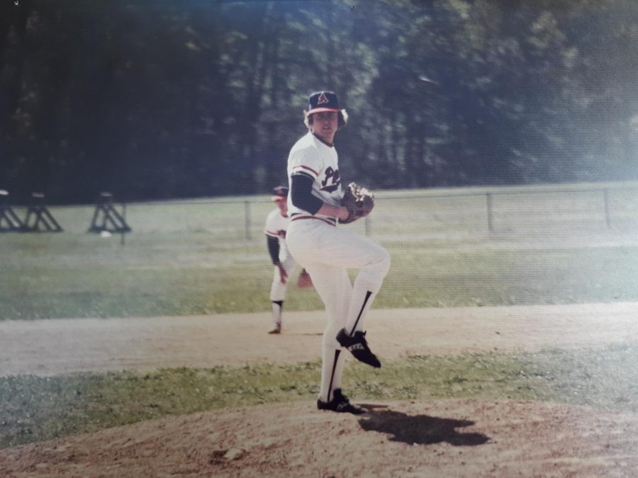 Steve Pegg started his 44-year career on campus as a part-timer in the bookstore while he took classes and played baseball for the AACC Pioneers.