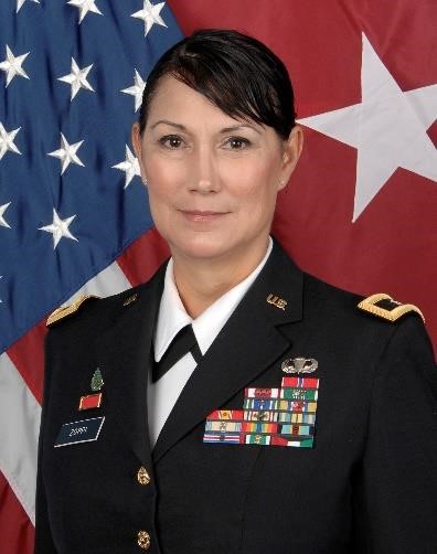 Brig. Gen. Irene Zoppi Rodriguez is the first Hispanic member of AACC's Board of Trustees.