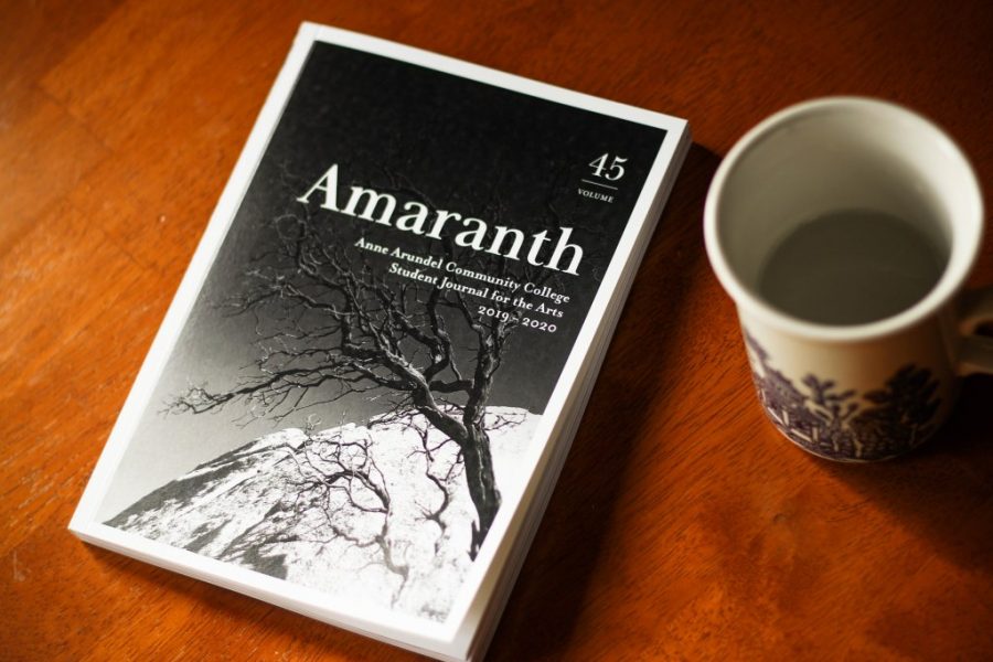 The editors of Amaranth, AACC's student literary magazine, hosted a virtual open-mic night last week.