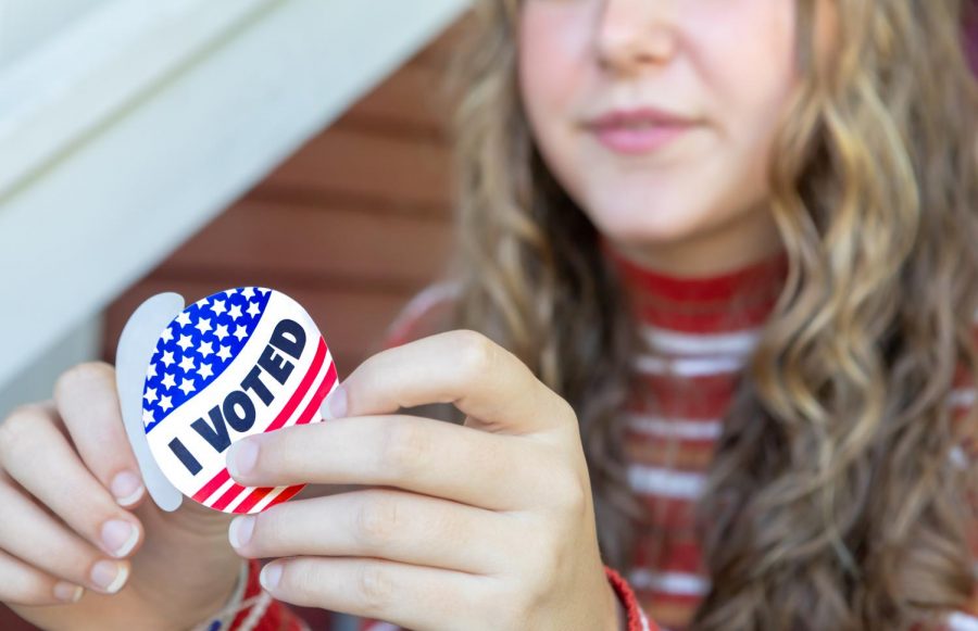 Students can register to vote online, by mail or in person on Election Day.