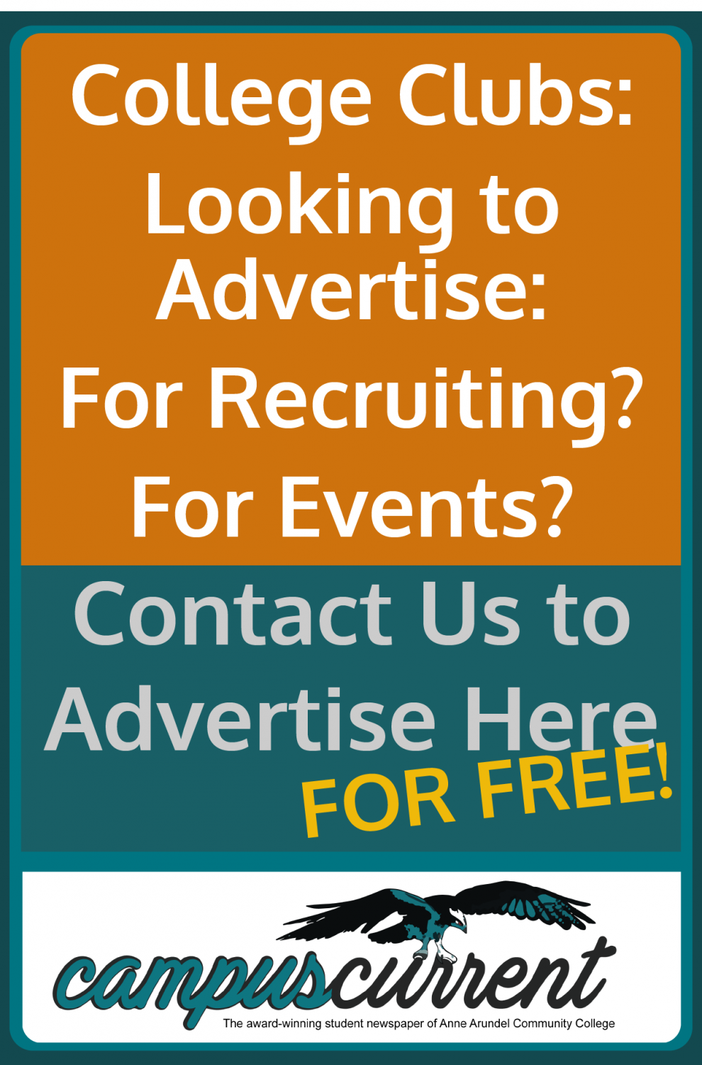 College Clubs: Looking to Advertise: For Recruiting? For Events? Contact Us to Advertise Here FOR FREE!