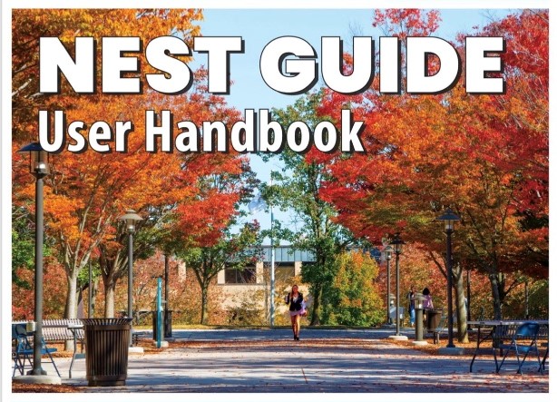 Student Government Association members created a Nest Guidebook for clubs and organizations. 