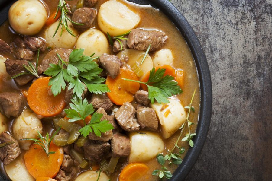 AACCs celebration of Irish American History Month includes a virtual class on cooking Irish stew.