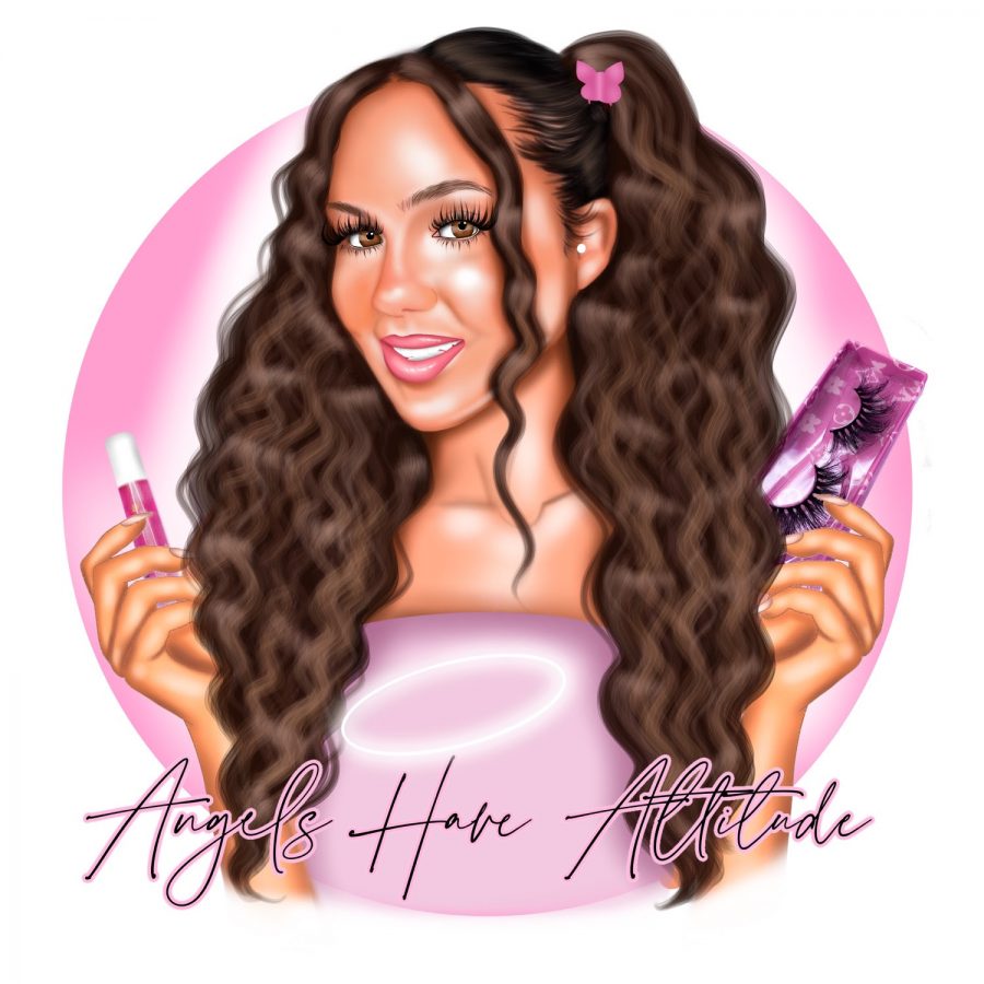 Transfer studies student Alexandra Bell has opened a beauty products business called Angels Have Attitude. 