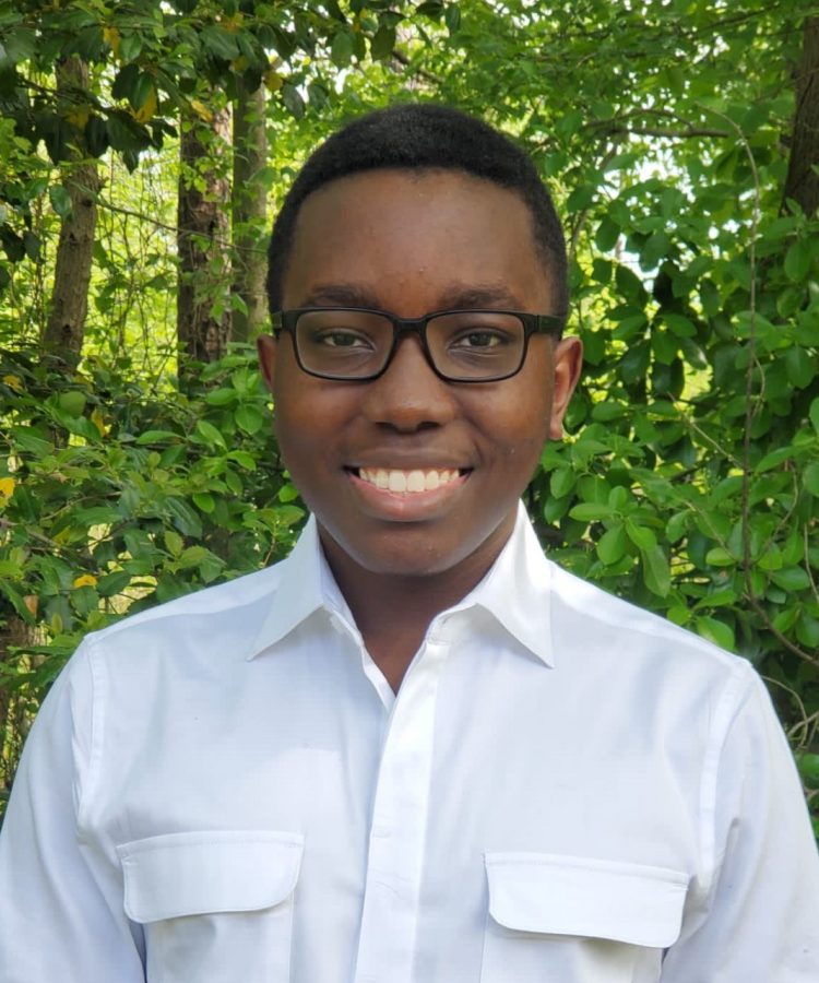 First-year business administration student Michael Amwoga is the Student Government Associations new vice president of finance. He is one of five new SGA officers elected by the student body during May 10-14 voting.