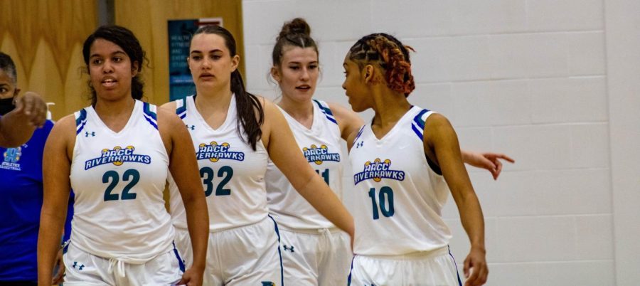 The Riverhawks women's basketball team will play in the NJCAA Region 20 tournament on campus on Saturday.