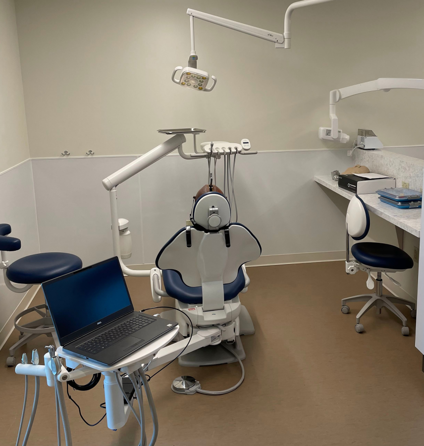 A new dental hygiene program starts in fall 2023 in 
the Health and Life Sciences building, shown.
